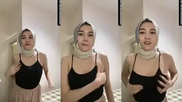 bokep Hijab binal Yessi kirim Pap Colmek poster
