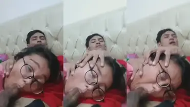 bokep indo janda Berkacamata Ngemut Kontol tetangga poster
