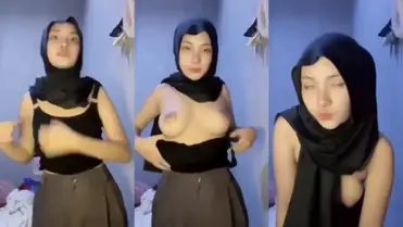 bokep indo ukhty jilbab hitam colmek poster