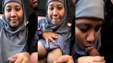 Bokep Jilbab Binor Sepong Batang Tegang Ranjang poster