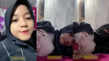 Bokep Jilbab Host Bigo Hijab Cantik Pamer Dada Kost poster