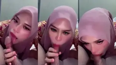 Bokep Jilbab Indo Hijab Cewek Cantik Sepong Kost poster