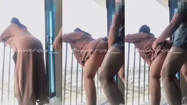 Hijab BBW Minxrose Ngentot Pake Gamis di hotel poster