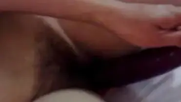 Hot Video Seks Tante Jablay Masturbasi Pake Terong poster