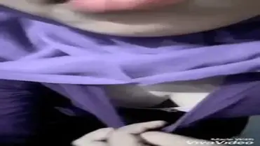 Jilbab Ungu Mencoba Nakal poster