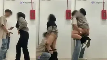 Mahasiswi Ngewe di Parkiran Kampus, Suasana Tetap Romantis poster