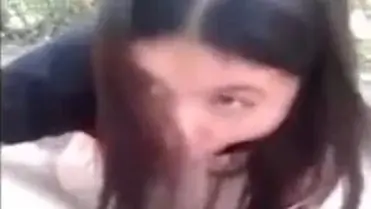 Video Amatir Siswi SMK Nyepong Konti Di Kebun poster